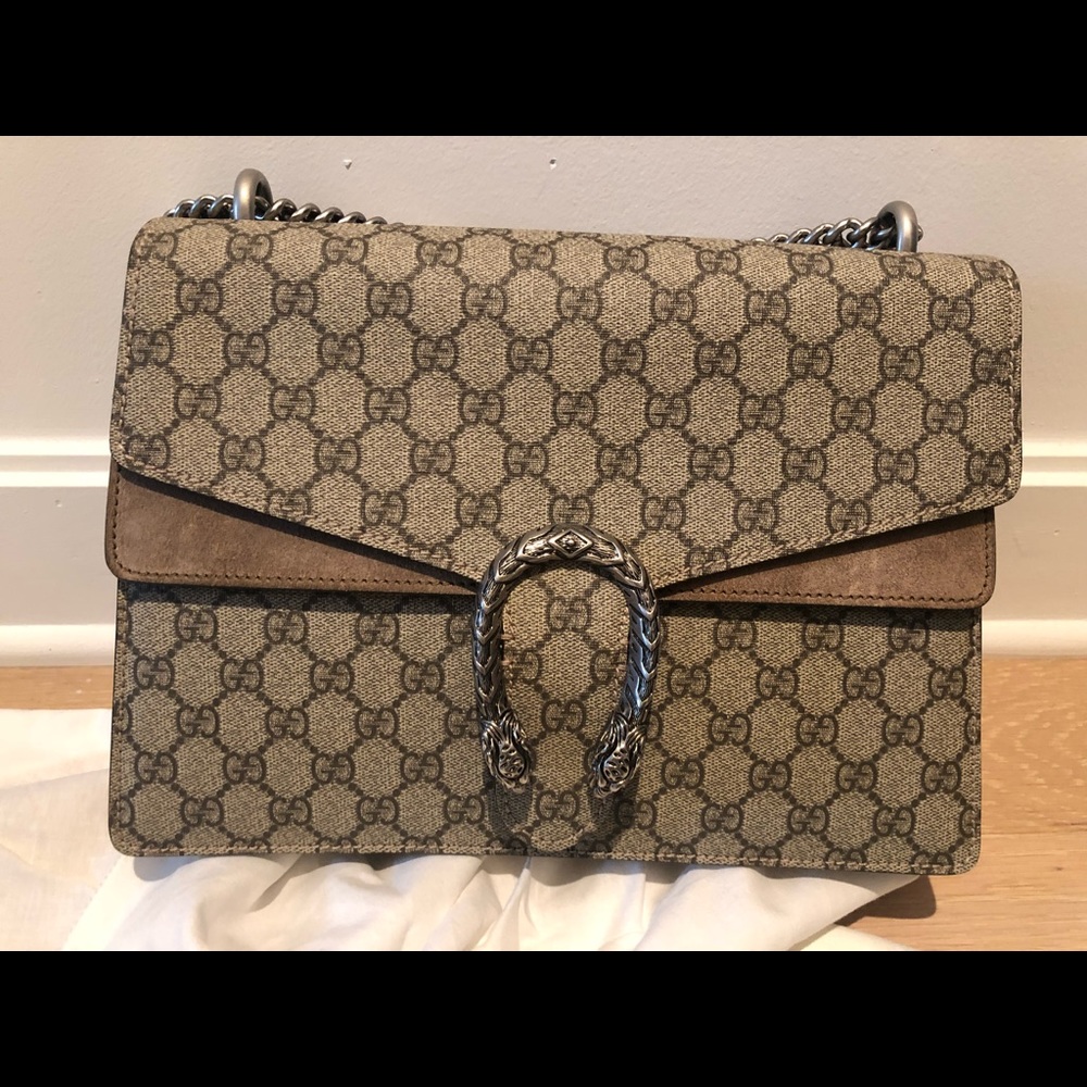 brand new gucci mediu dionysus